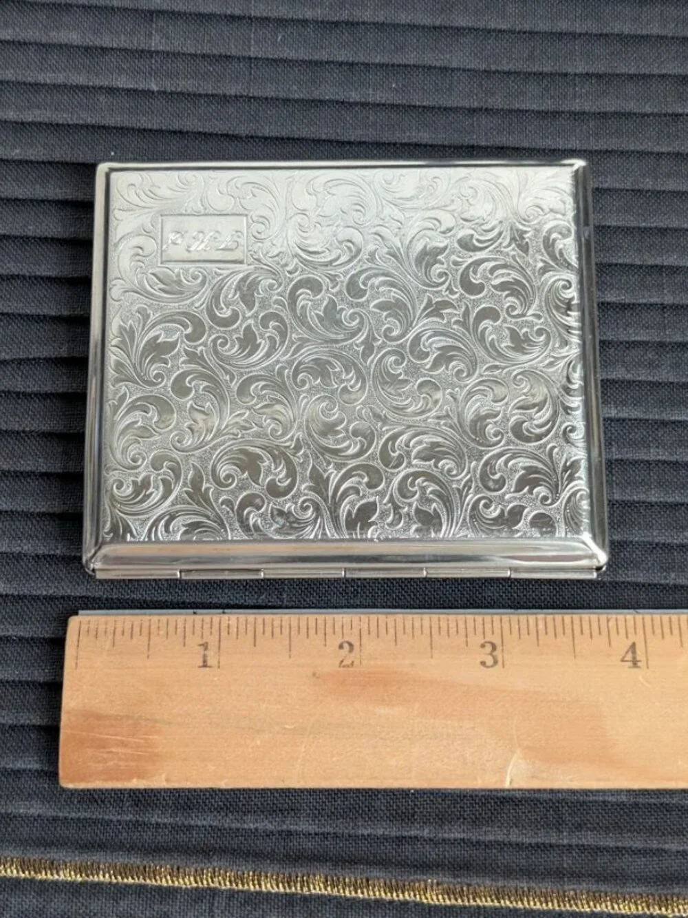 Vintage German Double Sided Card/ Cigarette Case Credit Card Holder 85mm King